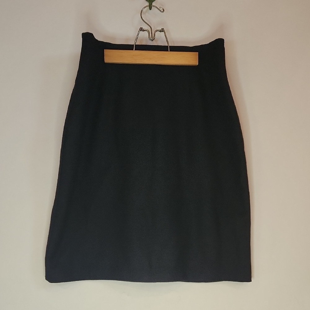 Vintage J.G. Hook Preppy Dark Academia Wool Skirt Size 14